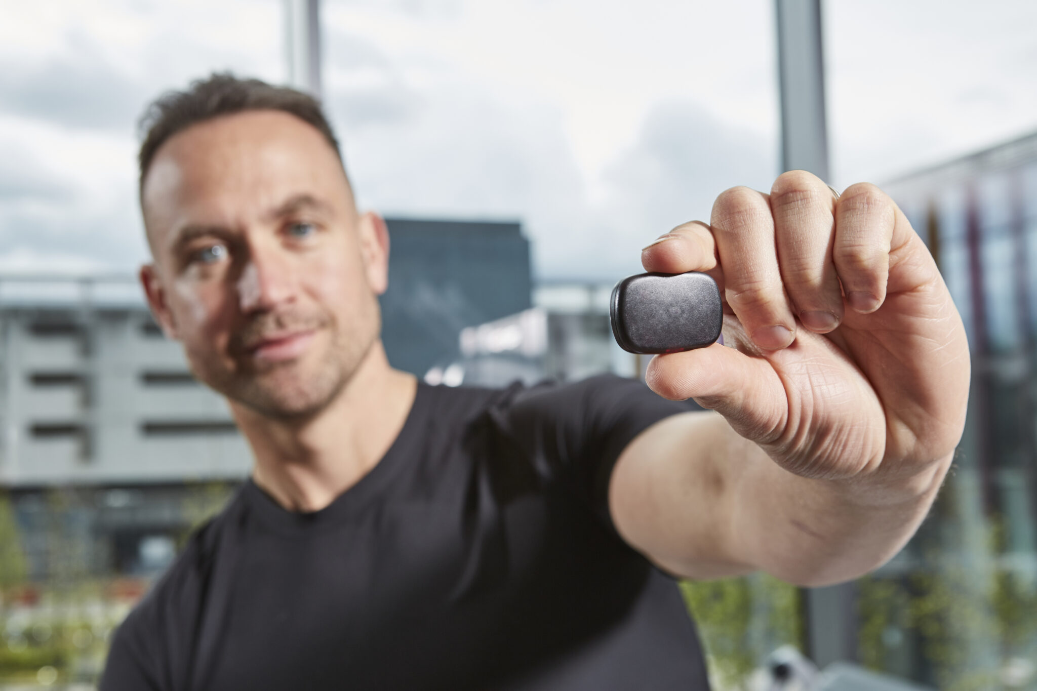 Adam Crofts with Prevayl technology